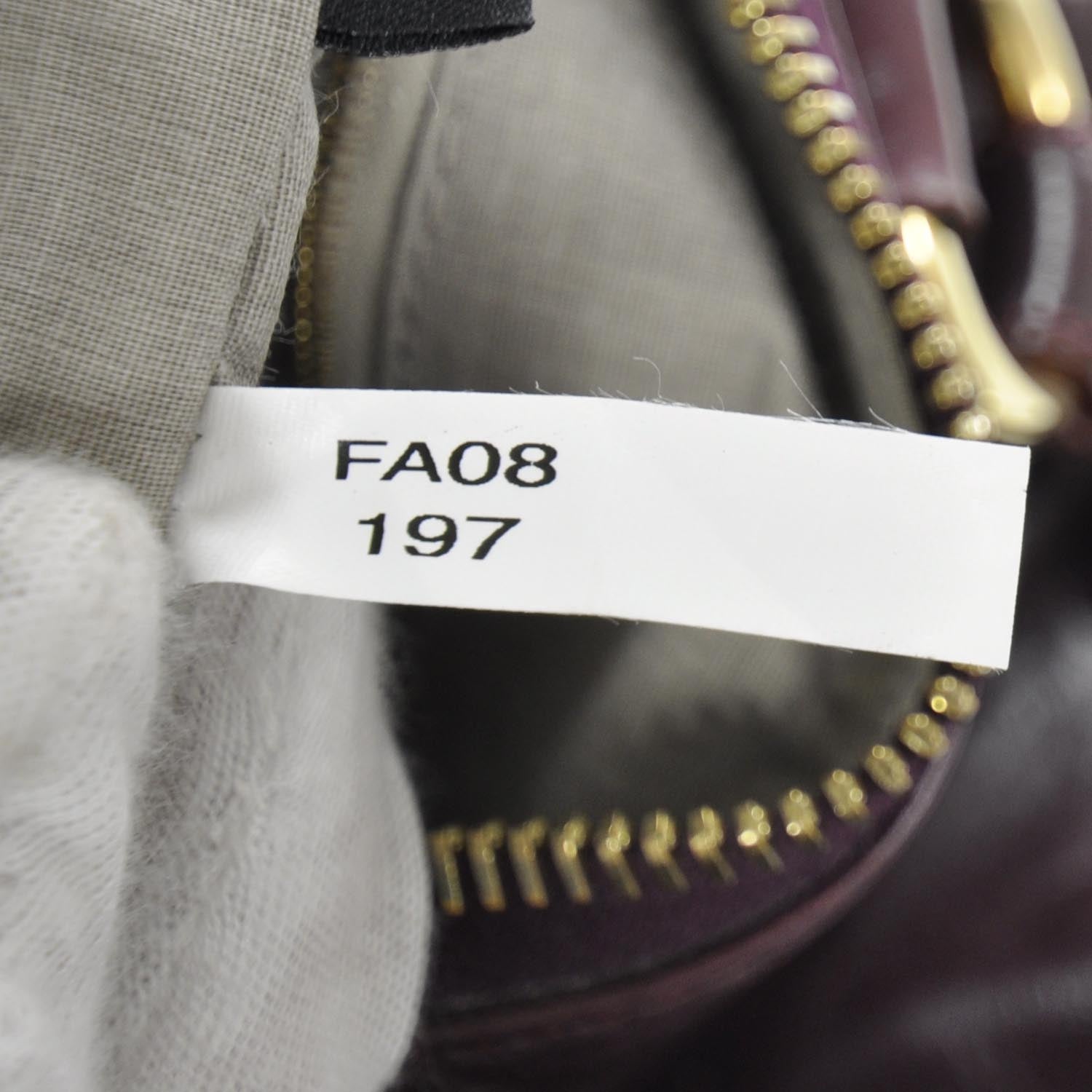 Marc Jacobs Leather Blake Satchel Plum 10 of 11