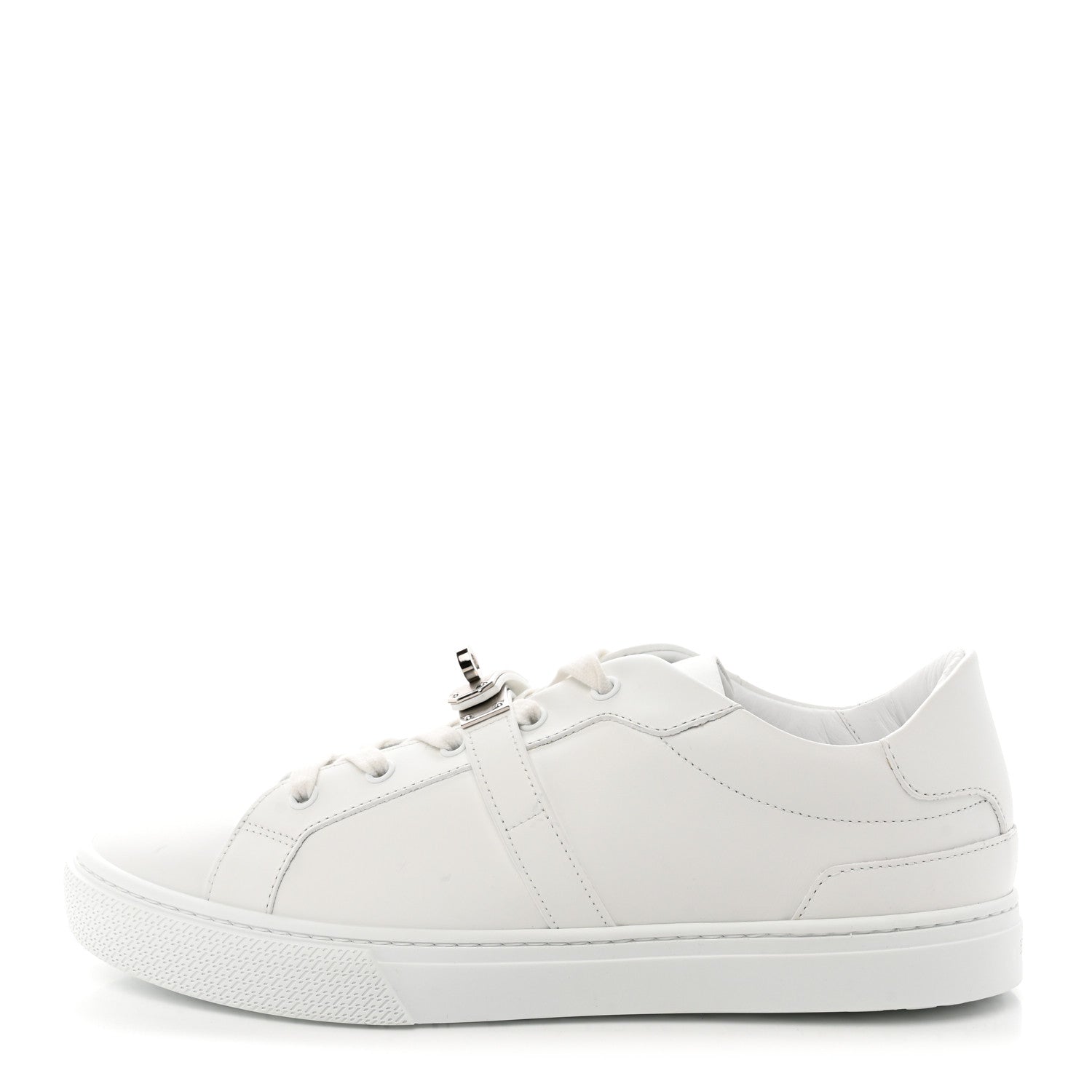 Hermes Calfskin Mens Day Sneakers 42.5 White 1 of 14