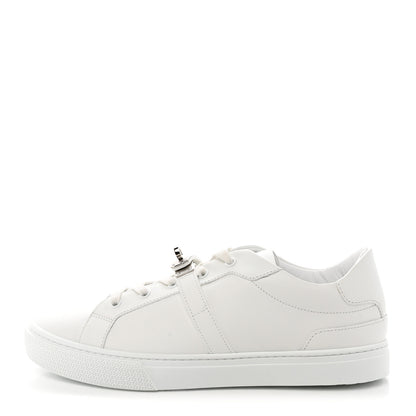 Hermes Calfskin Mens Day Sneakers 42.5 White 1 of 14