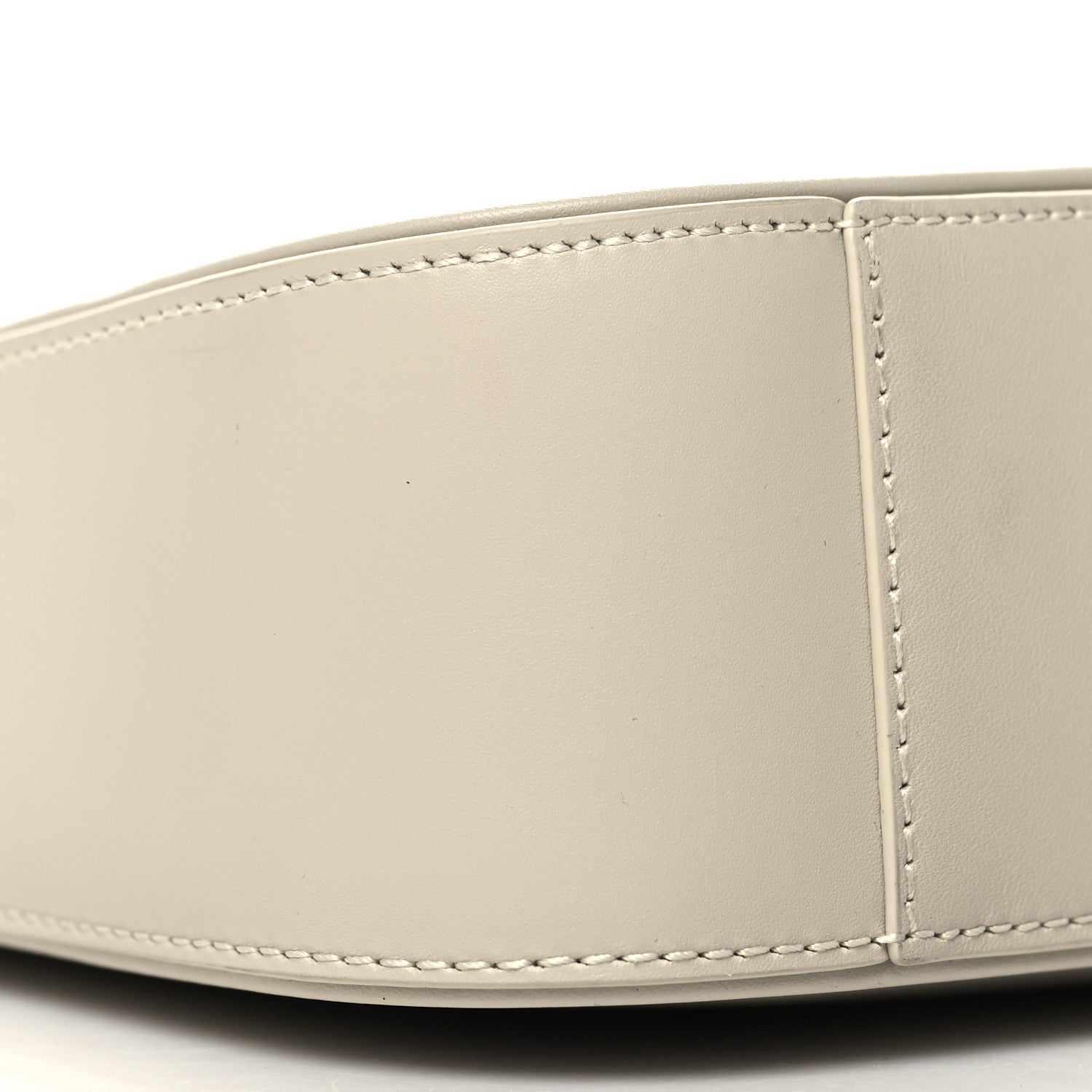 Saint Laurent Smooth Calfskin Le 5 A 7 Hobo Blanc Vintage 9 of 10