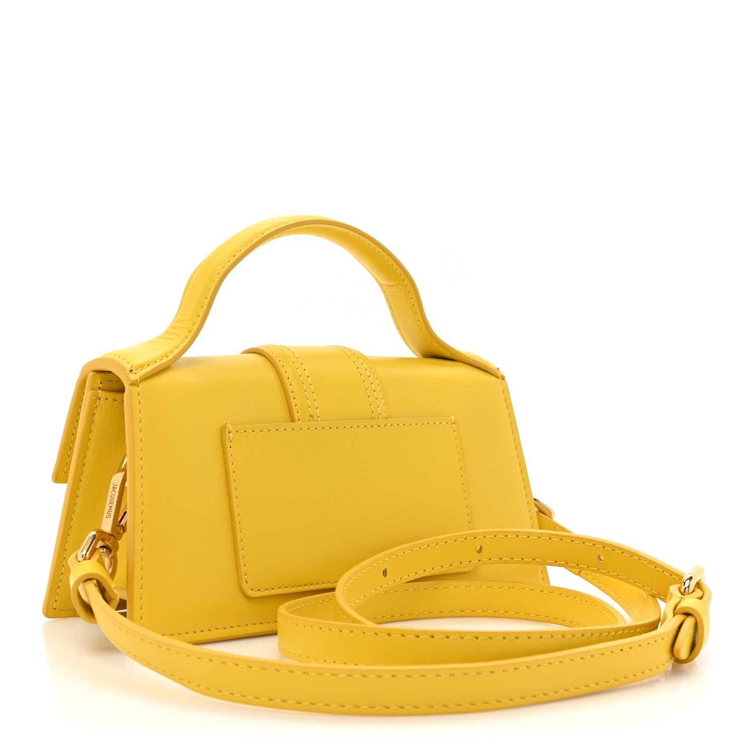 Jacquemus Smooth Calfskin Le Bambino Yellow 3 of 12