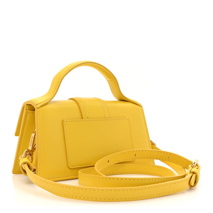 Jacquemus Smooth Calfskin Le Bambino Yellow 3 of 12