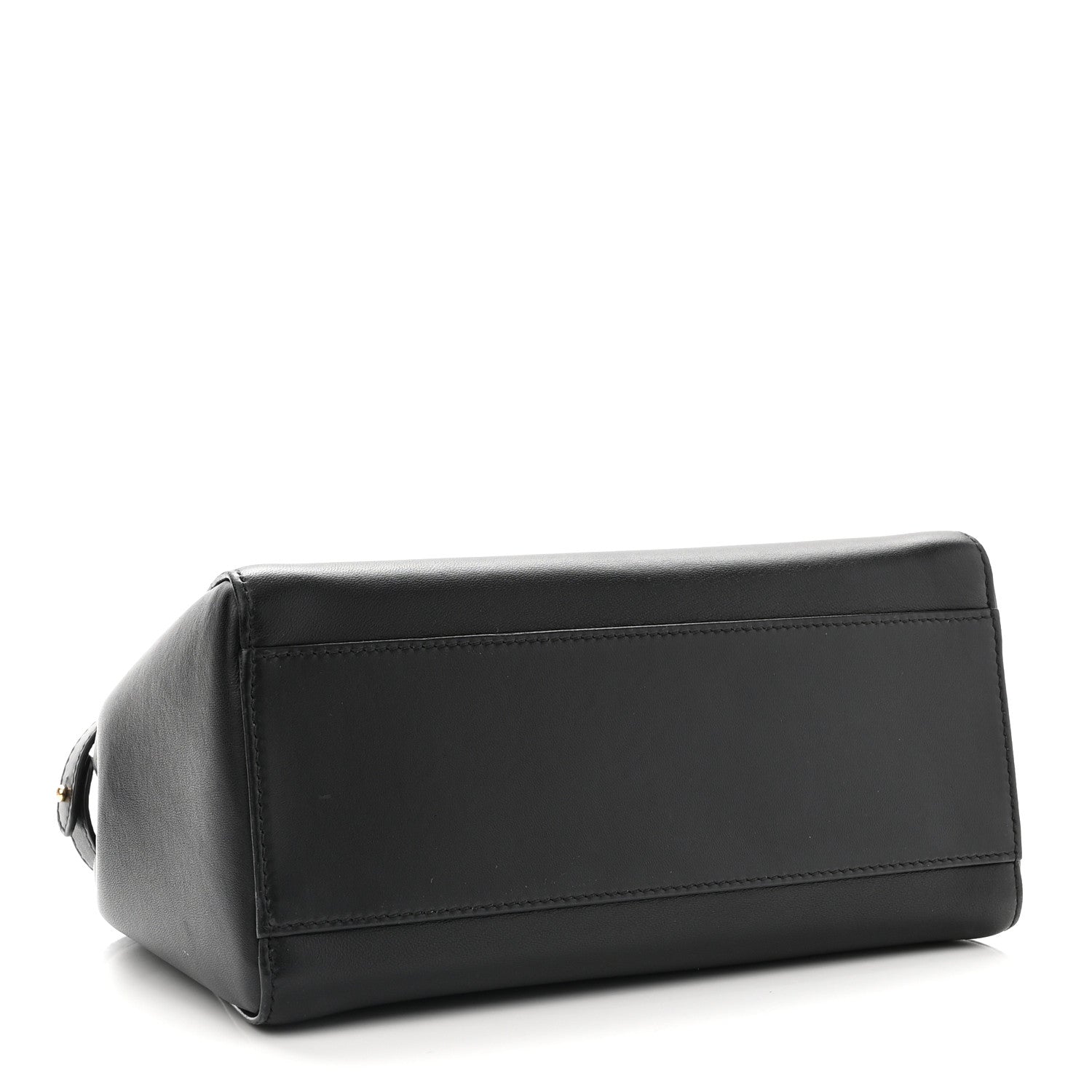 Fendi Nappa Mini Peekaboo Iconic Satchel Black 4 of 11