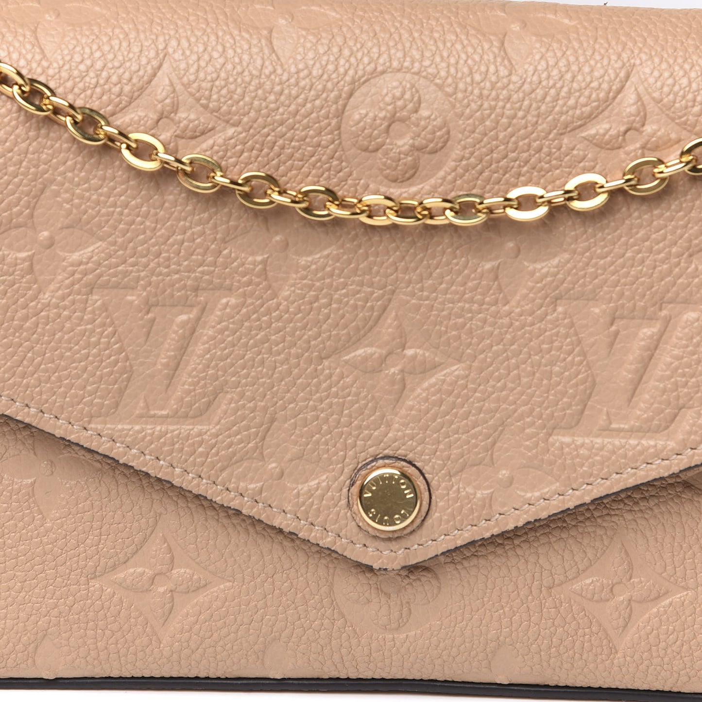 Empreinte Pochette Felicie Chain Wallet Papyrus