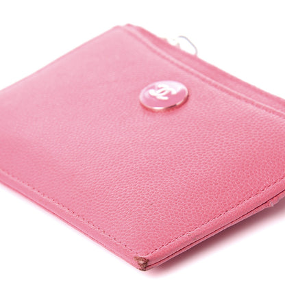 Chanel Caviar Card Holder Pink 9 of 10