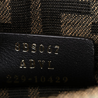 Fendi Vitello King Plexiglass Logo Embossed Mini By The Way Top Handle Boston Bag Spring Turquoise 7 of 10