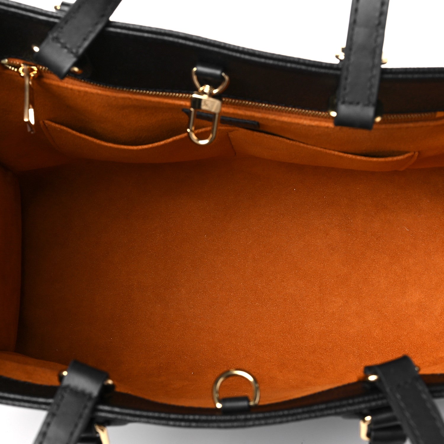 Louis Vuitton Empreinte Monogram Giant Onthego MM Black 6 of 7