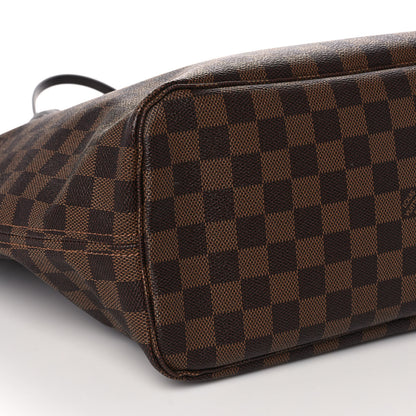 Louis Vuitton Damier Ebene Neo Neverfull MM Rose Ballerine 11 of 13