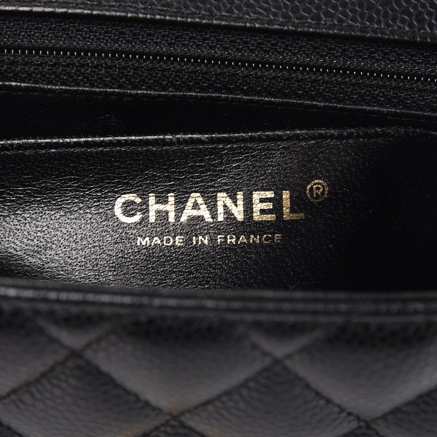 Chanel Caviar Quilted Mini Square Flap Black 7 of 12