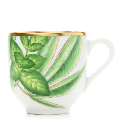 Hermes Porcelain Passifolia Tea Cup And Saucer Set Of 2 3 of 10