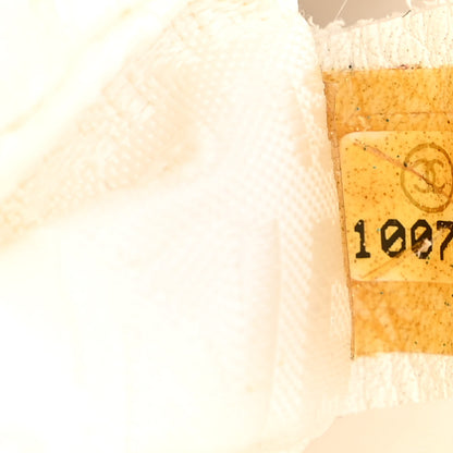 Chanel Lambskin Stitched Small Ultimate Soft Tote White 5 of 11