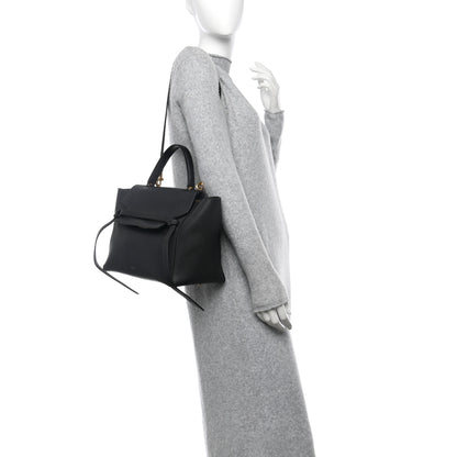 Celine Grained Calfskin Mini Belt Bag Black 2 of 12