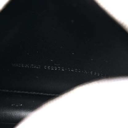 Balenciaga Metallic Goatskin Logo XS Everyday Camera Bag Argent Black 7 of 13