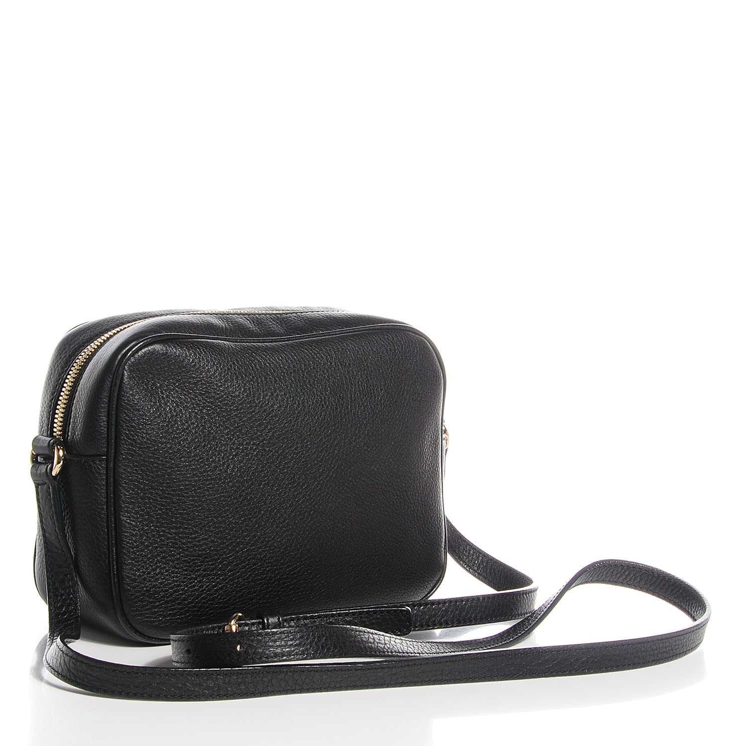 Gucci Pebbled Calfskin Small Soho Disco Bag Black 3 of 7