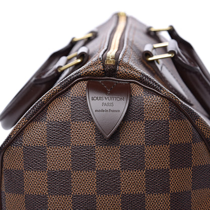 Louis Vuitton Damier Ebene Speedy 30 7 of 11
