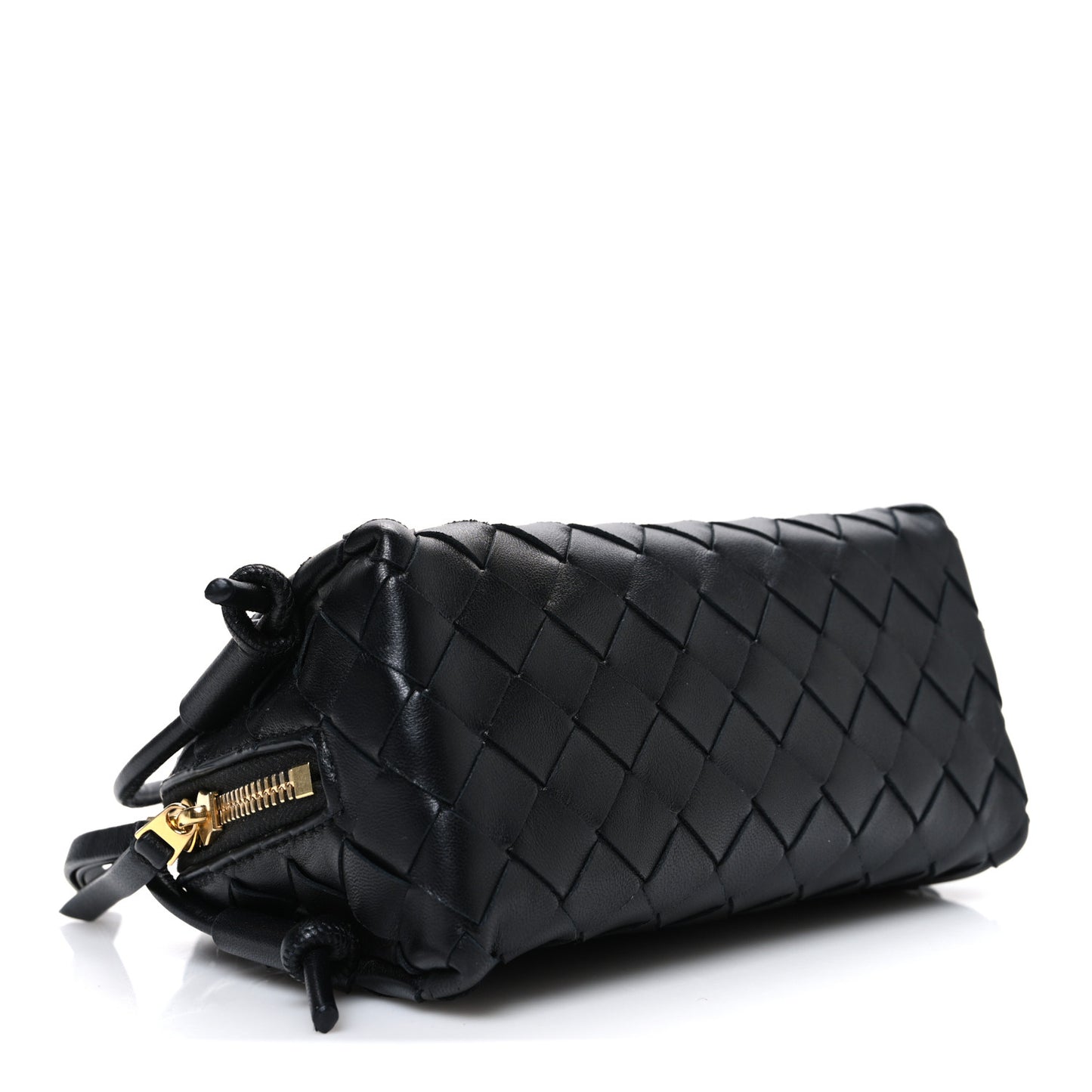Nappa Intrecciato Concert Pouch Black