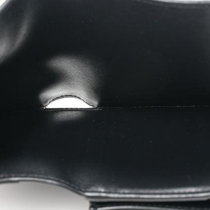 Celine Shiny Calfskin Small Triomphe Wallet Black 6 of 12