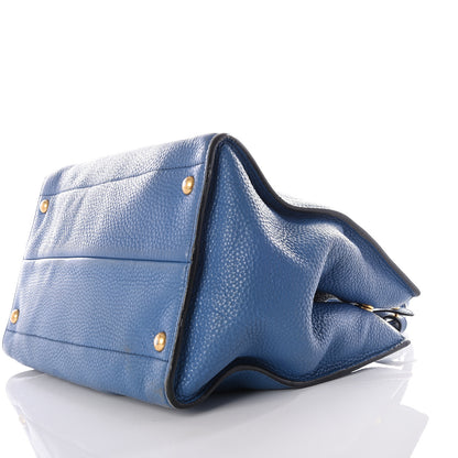 Prada Vitello Daino Tote Cobalto 10 of 18