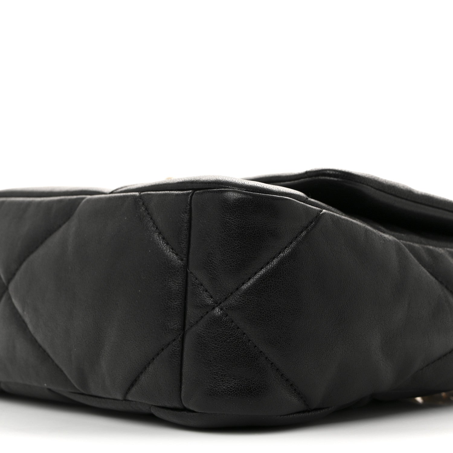 Chanel Lambskin Quilted Medium Chanel 19 Flap Black 10 of 13