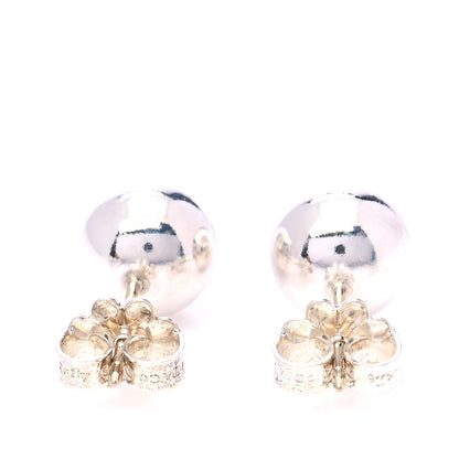 Tiffany Sterling Silver 8mm HardWear Ball Earrings 3 of 5