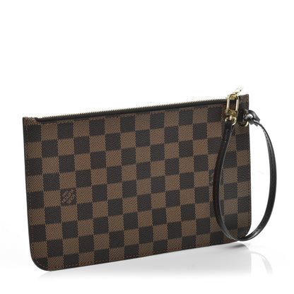 Louis Vuitton Damier Ebene Neverfull MM GM Pochette 3 of 7