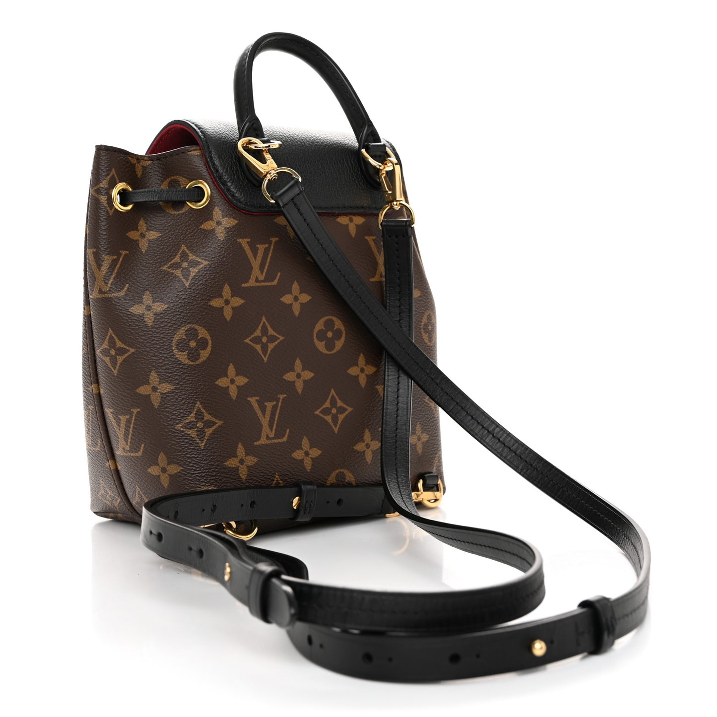 Monogram BB Montsouris NM Backpack Black