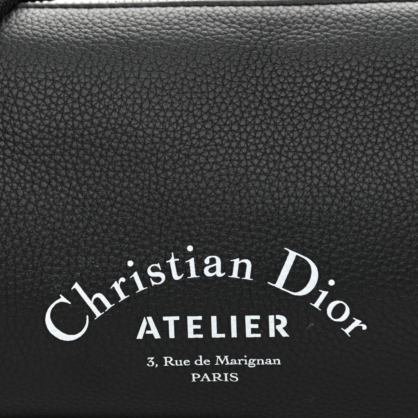 HOMME Grained Calfskin Mens Roller Messenger Black
