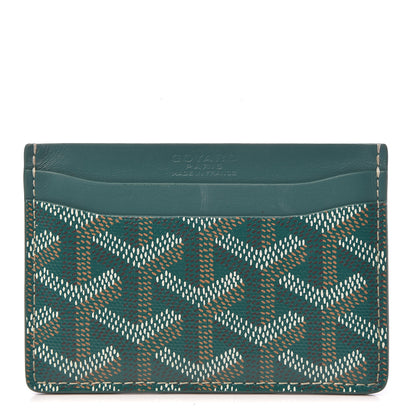 Goyard Goyardine Saint Sulpice Card Holder Green 1 of 8