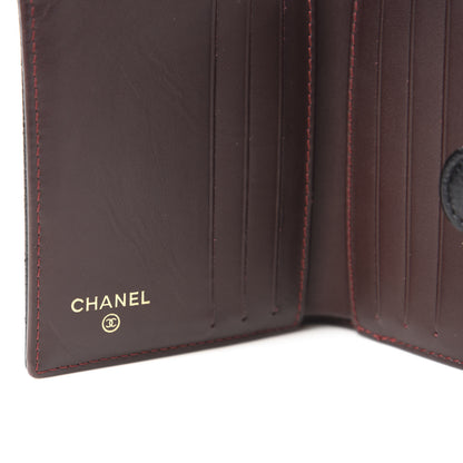 Chanel Caviar Quilted Compact French Flap Wallet Black 8 of 11