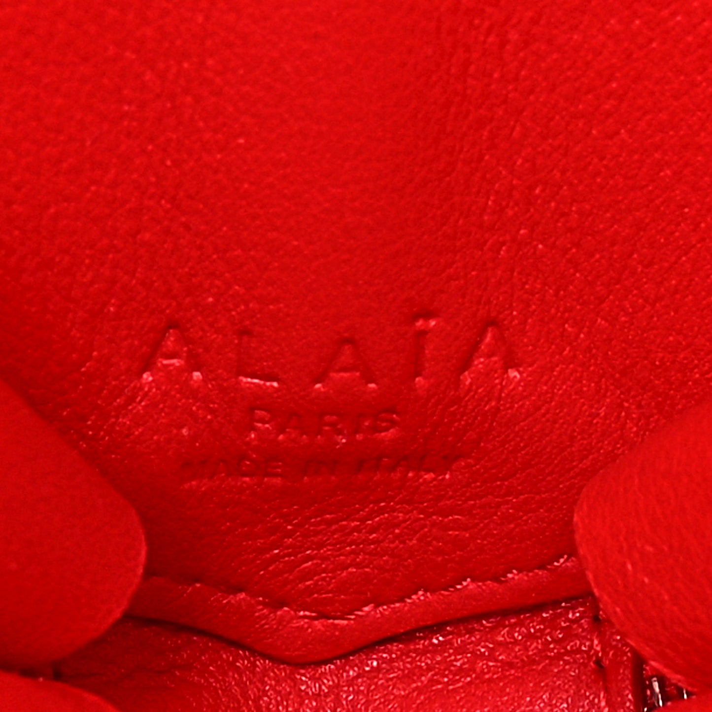 Patent Calfskin Le Coeur Bag Rouge Vermillon