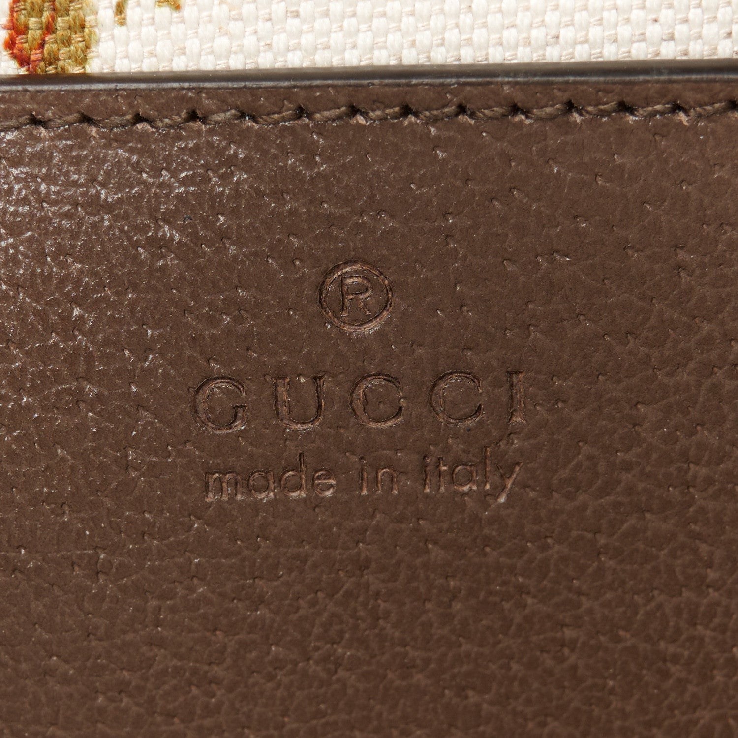 Gucci GG Supreme Monogram Web Neo Vintage Shoulder Bag Beige New Acero Crop 6 of 12