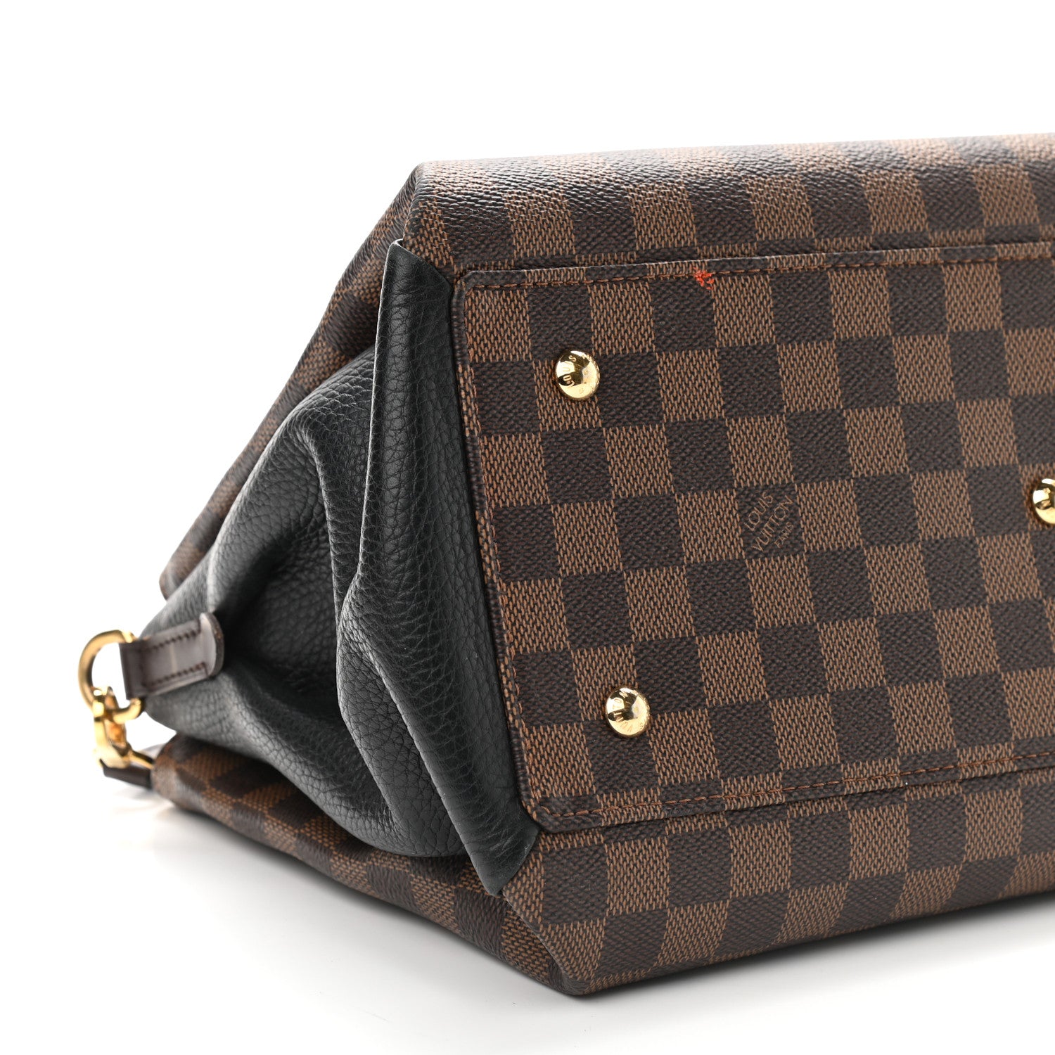 Louis Vuitton Cuir Taurillon Damier Ebene Normandy Black 19 of 20