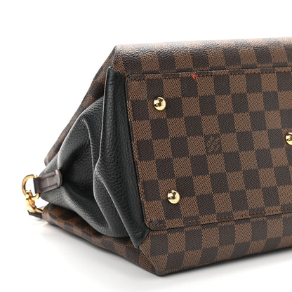 Louis Vuitton Cuir Taurillon Damier Ebene Normandy Black 19 of 20