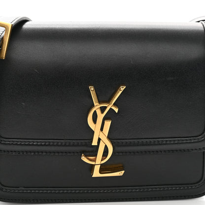 Saint Laurent Smooth Calfskin Small Solferino Satchel Black 7 of 11
