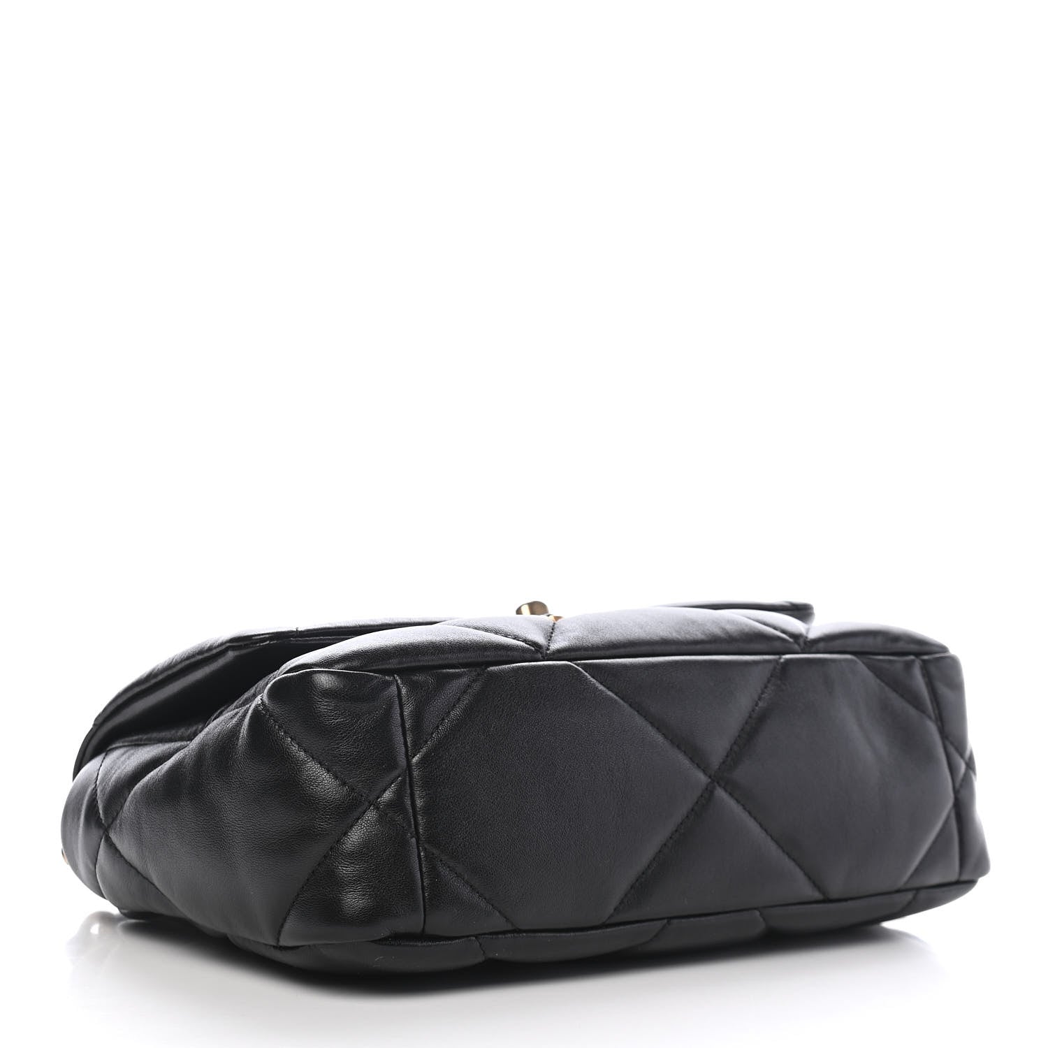 Chanel Lambskin Quilted Medium Chanel 19 Flap Black 4 of 9