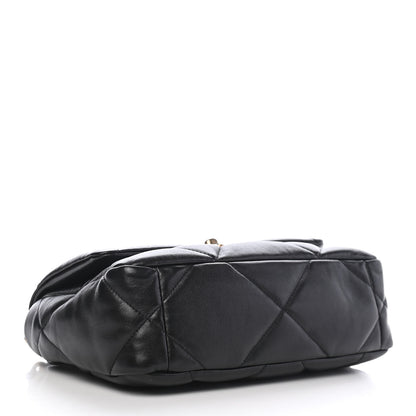 Chanel Lambskin Quilted Medium Chanel 19 Flap Black 4 of 9