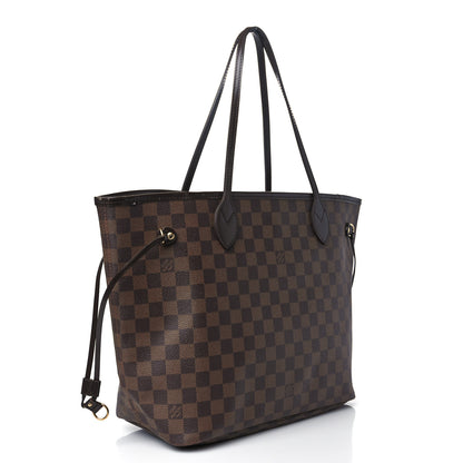 Louis Vuitton Damier Ebene Neverfull MM 3 of 8