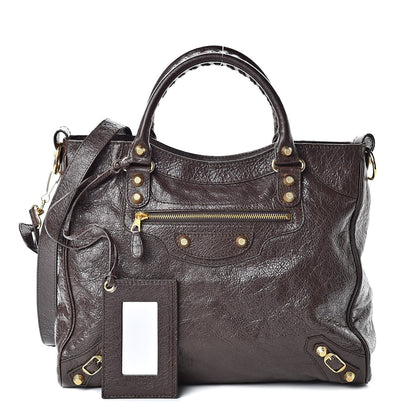 Balenciaga Agneau Giant 12 Gold Hardware Velo Charbon 1 of 12