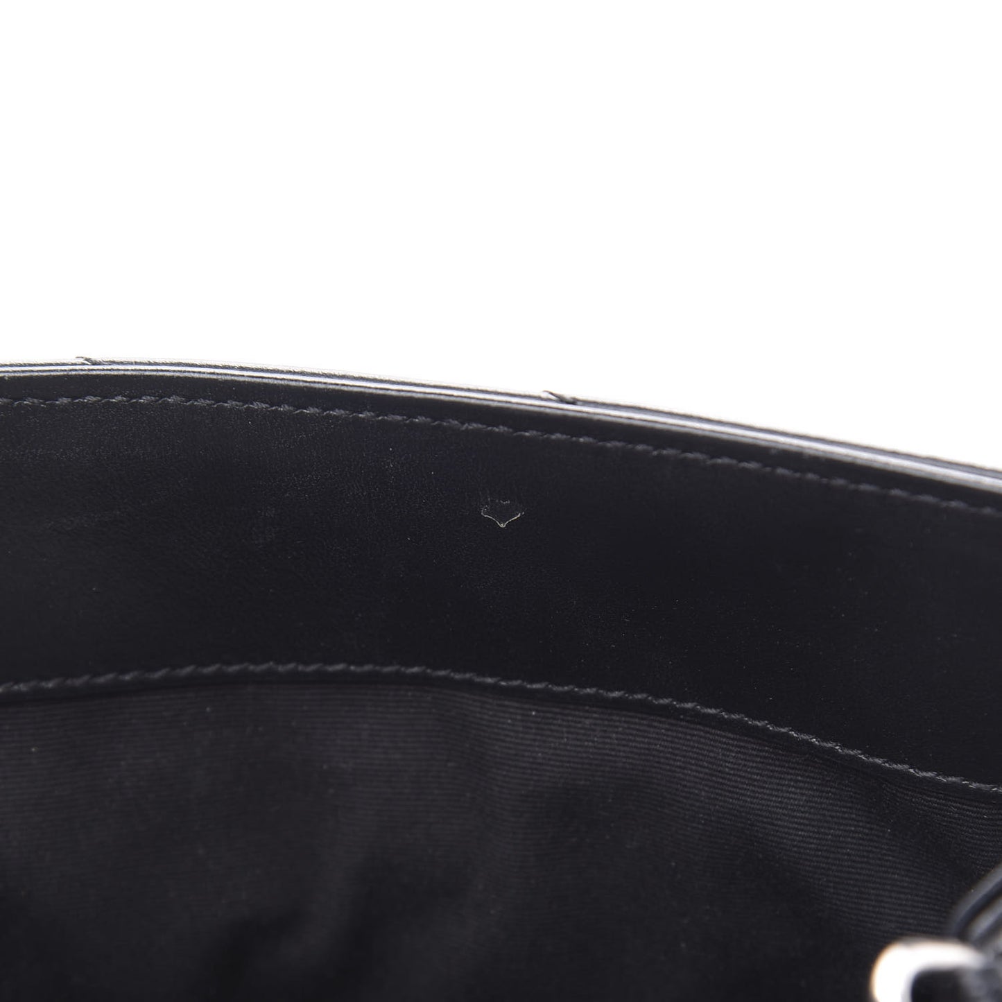 Calfskin Y Quilted Monogram Medium Loulou Chain Satchel Black