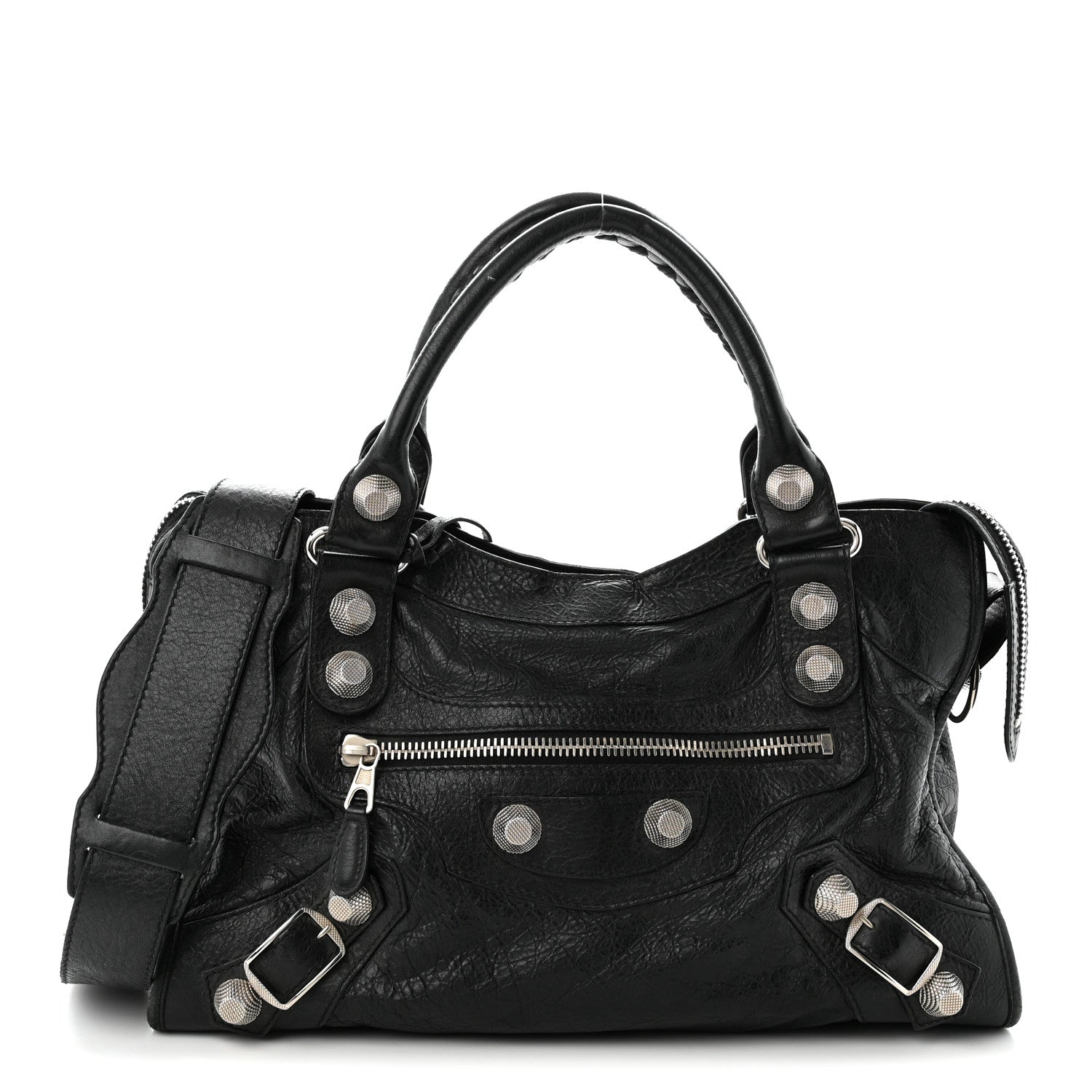 Balenciaga Agneau Giant 21 Silver Hardware City Black 1 of 12
