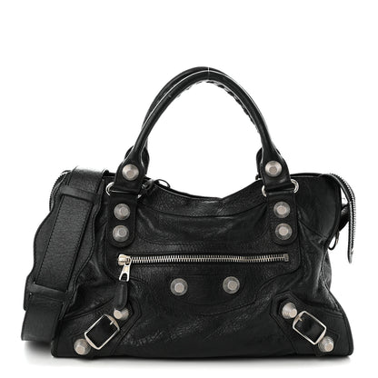 Balenciaga Agneau Giant 21 Silver Hardware City Black 1 of 12