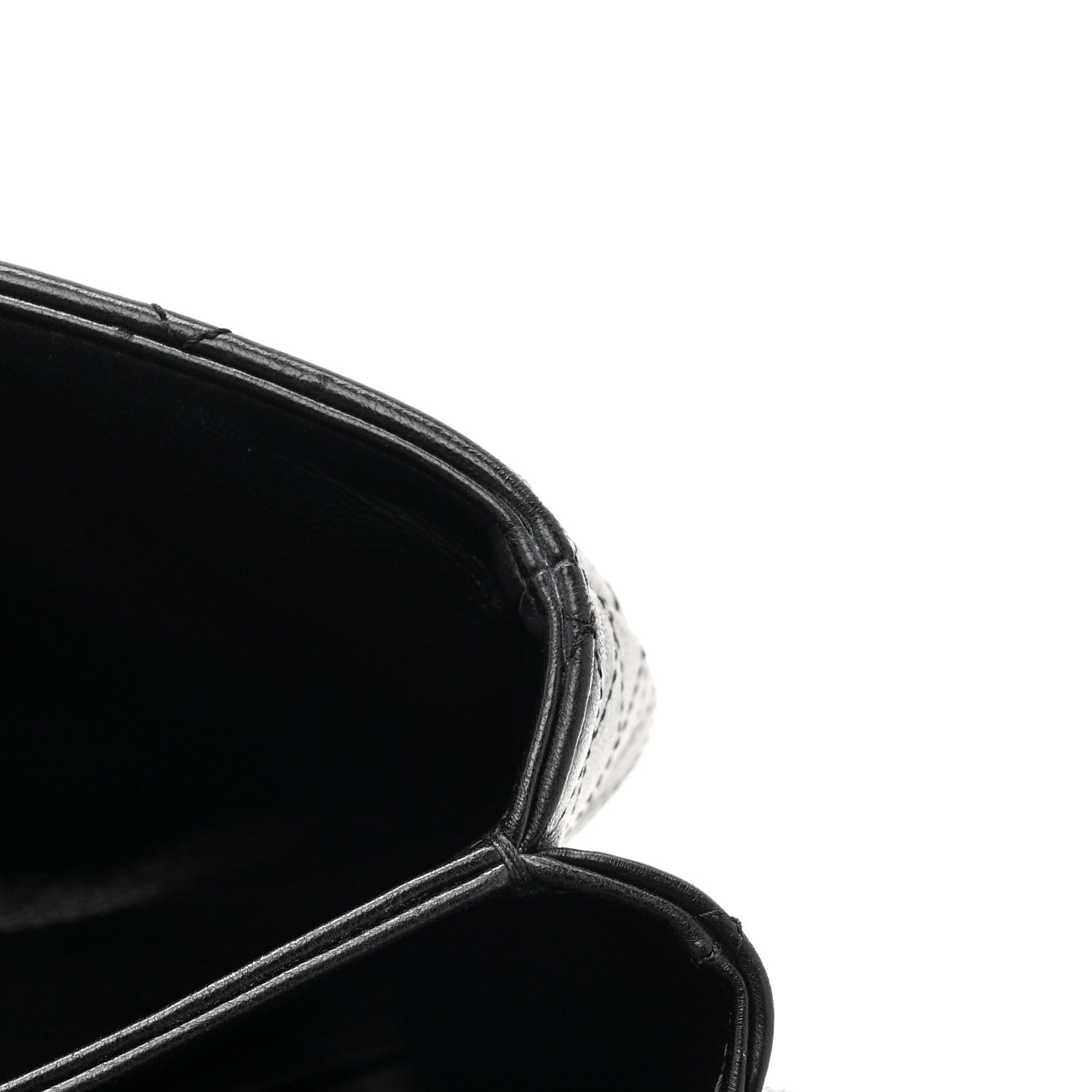 Chanel Lambskin Quilted On And On Small Chain Flap Black 12 of 15