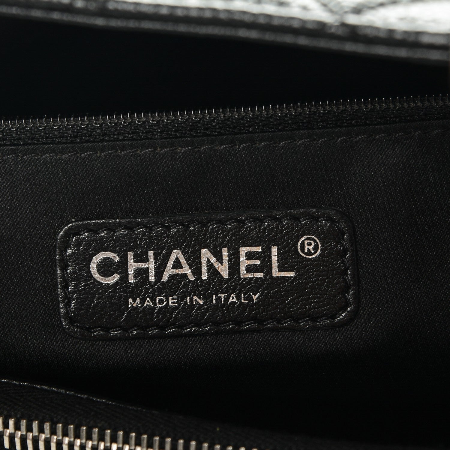 Chanel Caviar Quilted Grand Shopping Tote GST Black 6 of 7