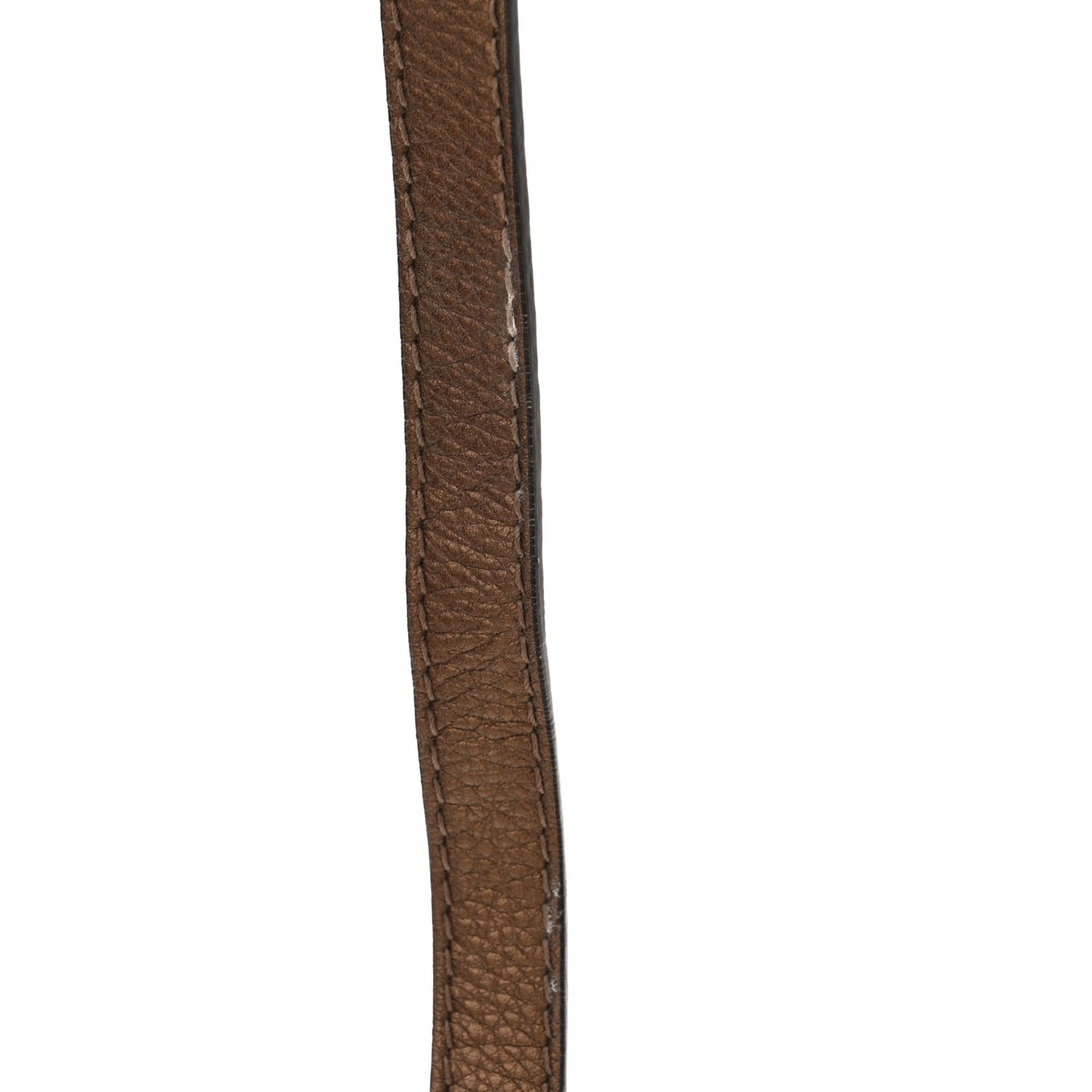 Metallic Calfskin Medium New Bamboo Top Handle Bag Bronze