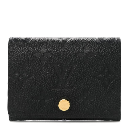 Louis Vuitton Empreinte Business Card Holder Black 1 of 6