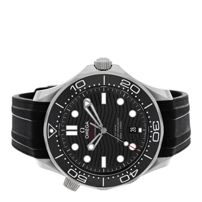 Omega Stainless Steel Rubber 42mm Seamaster Diver 300M Co-Axial Master Chronometer Automatic Watch Black 210.32.42.20.01.001 2 of 4