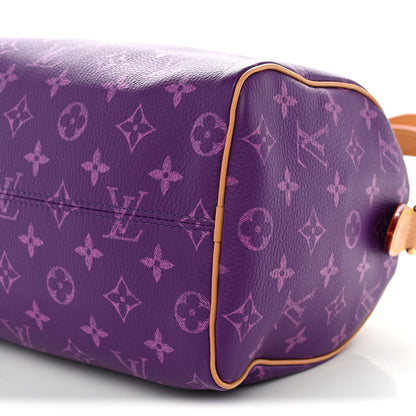 Louis Vuitton Calfskin Monogram Speedy P9 Bandouliere 25 Lotus Purple 12 of 12