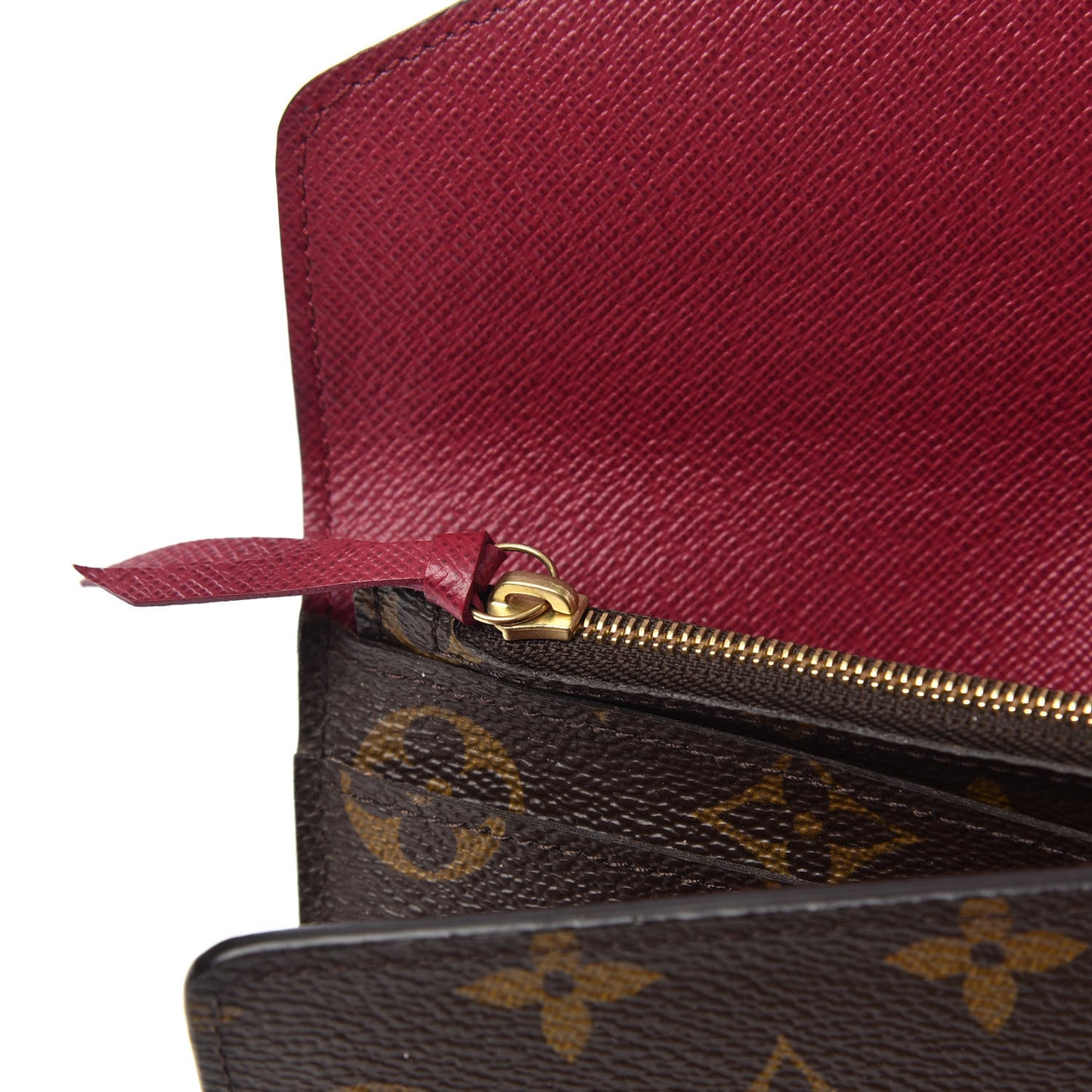 Monogram Josephine Wallet Fuchsia