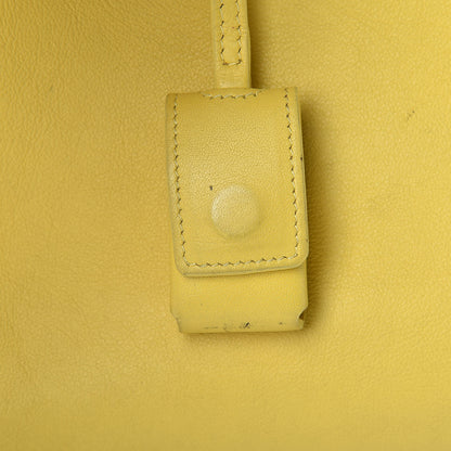 Saint Laurent Calfskin Small Sac De Jour Yellow 31 of 35