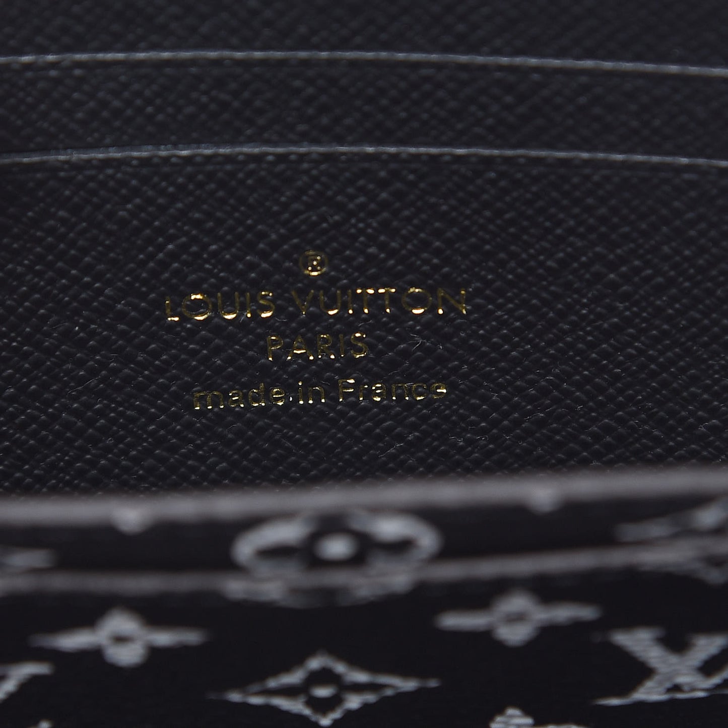 Monogram Giant Jungle Zippy Coin Purse Black